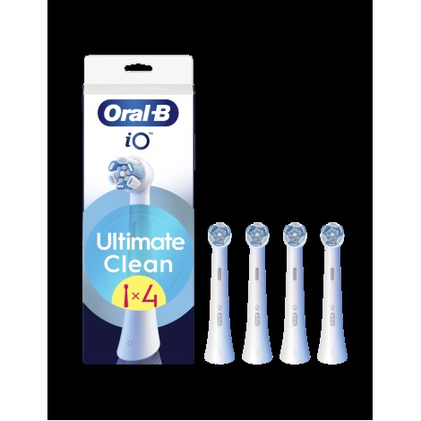 Oral-B Replaceable toothbrush heads | iO UltimateClean | Heads | For adults | Number of brush heads included 4 | White