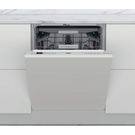 Whirlpool Dishwasher | W0I D741A S | Built-in | Width 59.8 cm | Number of place settings 14 | Number of programs 11 | Energy efficiency class C | Silver