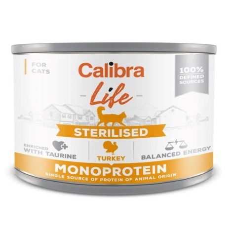 CALIBRA CAT life sterilised turkey 200g