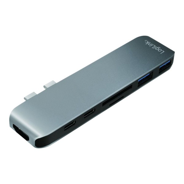 LOGILINK UA0302 USB-C 7-in-1 hub