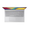 ASUS Vivobook 17 X1704VA-AU625W i5-1334U 17.3"FHD IPS-level 60Hz 250nits Anti-glare 16GB DDR4 SSD512 Intel Iris Xe Graphics WLAN+BT Cam720p 50WHrs Win11 Cool Silver