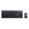 Lenovo | Professional | Professional Wireless Keyboard and Mouse Combo - US English with Euro symbol | Keyboard and Mouse Set | Wireless | Mouse included | US | Black | US English | Numeric keypad | Wireless connection