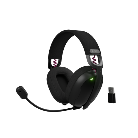 Genesis Fury Fukya F6 Gaming Headset with Microphone, Black