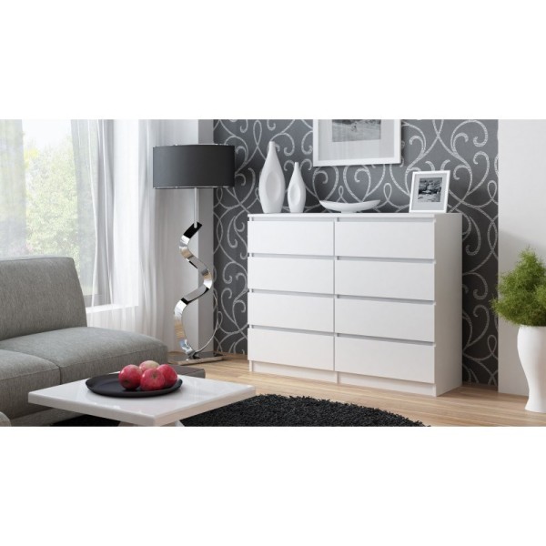 Topeshop M8 120 BIEL chest of ...