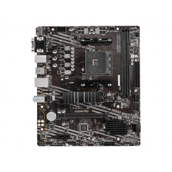 MSI A520M PRO Socket AM4 micro ...