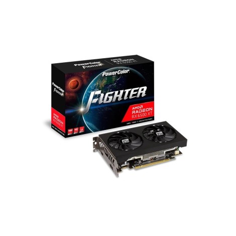 PowerColor Figh. AXRX 6500XT 4GBD6-DHV3 graphics card