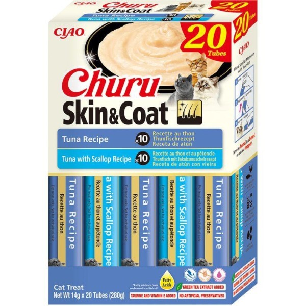 INABA CAT CHURU SKIN & COAT ...