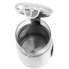 Adler Kettle with LED Display | AD 1305 | Electric | 2200 W | 1.7 L | Plastic | 360° rotational base | White/Silver