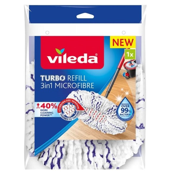 Spin Mop Refill Vileda TURBO 3in1 ...