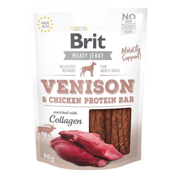 BRIT Meaty Jerky Venison Protein - ...