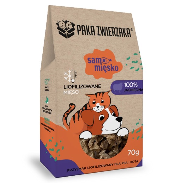 PAKA ZWIERZAKA Samo Mięsko Lamb - ...