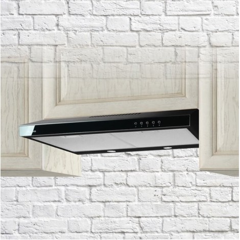 Cooker hood AKPO WK-7 K60 GLASS 60 BLACK