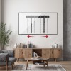Maclean ultra flat wall mount for TV, 40-85", max VESA 600x400, load up to 80kg, MC-123