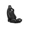 Next Level Racing | SIMAERO Mesh Fabric | Reclining Seat | ERS4 Elite Fabric & SimAero Mesh Edition | Black