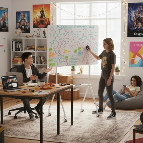 Ergo Office mobile dry erase board, horizontal orientation, white, single sided, with shelf, board dimensions 1190x790mm, ER-306