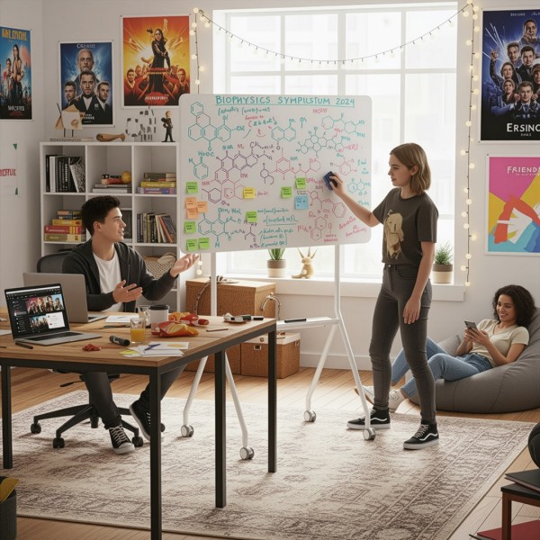 Ergo Office mobile dry erase board, ...