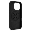 Fixed Back cover | Apple | iPhone 17 Pro | Liquid silicon | Black | MagFlow