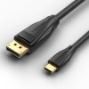 CABLE DP TO USB-C 8K HD/2M BLACK CGYBH VENTION