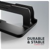 AXAGON STND-VB vertical stand for laptops and tablets | Adjustable width | 10-17.3 