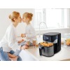 Hot air fryer NOVEEN AF550 6.5 l 1600 W Black, Silver