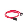 Lanberg CA-SASA-13CC-0030-R SATA cable 0.3 m SATA 7-pin Red