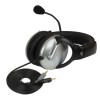 Koss | Headphones | SB45 | Wired | On-Ear | Microphone | Noise canceling | Silver/Black