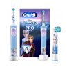 Oral-B | Electric Toothbrush | Vitality PRO Kids Frozen | Rechargeable | For kids | Number of brush heads included 1 | Number of teeth brushing modes 2 | Blue