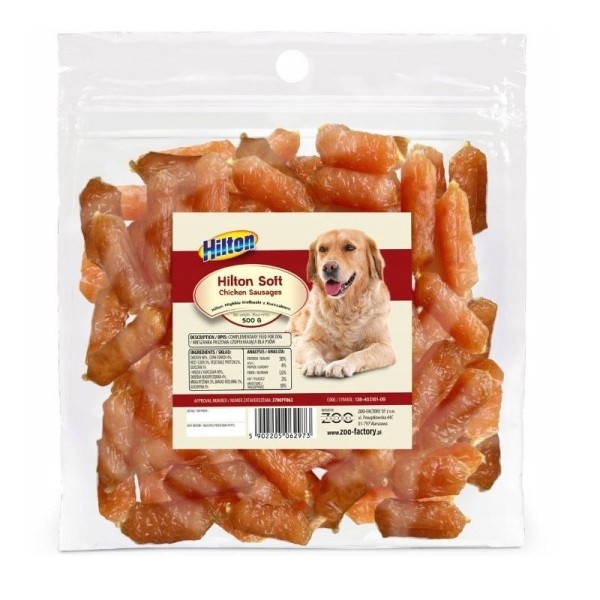 HILTON Soft chicken sausages - dog ...