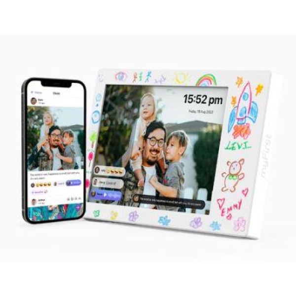 DIGITAL PHOTO FRAME DOODLE 9/WHITE FF0901SA-WE01 ...
