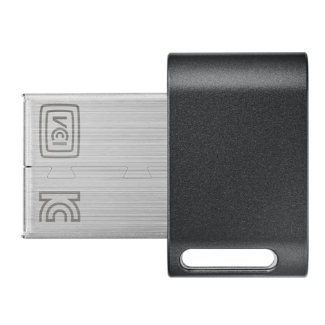 Samsung | FIT Plus | MUF-64AB/APC | 64 GB | USB 3.1 | Black/Silver