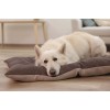 KERBL Ely Brown-Beige Lounge Cushion - Pet Bed - 90 x 55 x 10 cm