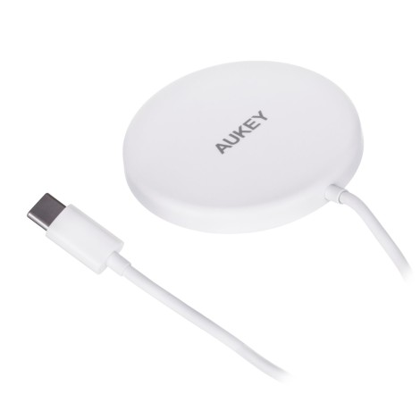 AUEKY Aircore Magnetic LC-A1 Wireless magnetic charger QI USB-C 15W White