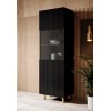 Display cabinet PAFOS 60x40x182 mat black