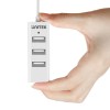 UNITEK Y-2146 interface hub USB 2.0 480 Mbit/s White