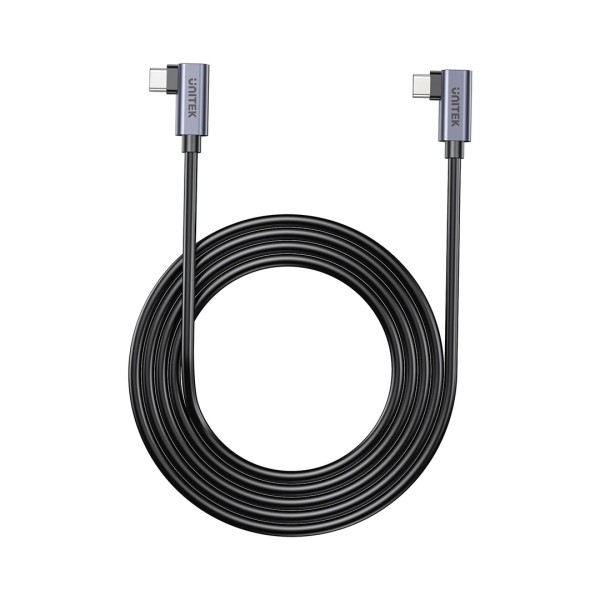 UNITEK USB-C CABLE DUAL 90° M/M ...