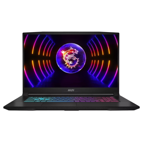 MSI Katana 17 B13VEK-1261XPL Intel® Core™ i7 i7-13620H Laptop 17,3" Full HD 16 GB DDR5-SDRAM 1 TB SSD NVIDIA GeForce RTX 4050 Wi-Fi 6 (802.11ax) NoOS Black