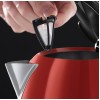 Russell Hobbs 20412-70 electric kettle Black, Red, Stainless steel