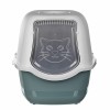 ROTHO Bailey Hooded litter box Green, White