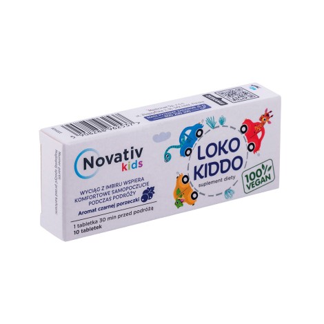 Novativ Kids LOKOKIDDO 10 tablets