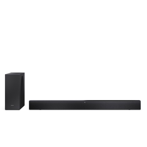Sharp HT-SBW310 2.1 Dolby Atmos / DTS Virtual:X Soundbar with Slim Wireless Subwoofer | Sharp