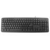 KEYBOARD STANDART USB RUS/BLACK KB-U-103-RU GEMBIRD