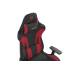 Genesis Gaming Chair Nitro 720 Backrest upholstery material: Fabric, Eco leather, Seat upholstery material: Fabric, Base material: Metal, Castors material: Nylon with CareGlide coating | Black/Red