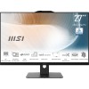 MSI AIO Modern AM272P 1M-848EU Core5-120U 27" IPS LED FHD Non-Touch Anti-Glare 8GB SSD512GB M.2 AX211 WiFi 6E Windows 11 Pro Black
