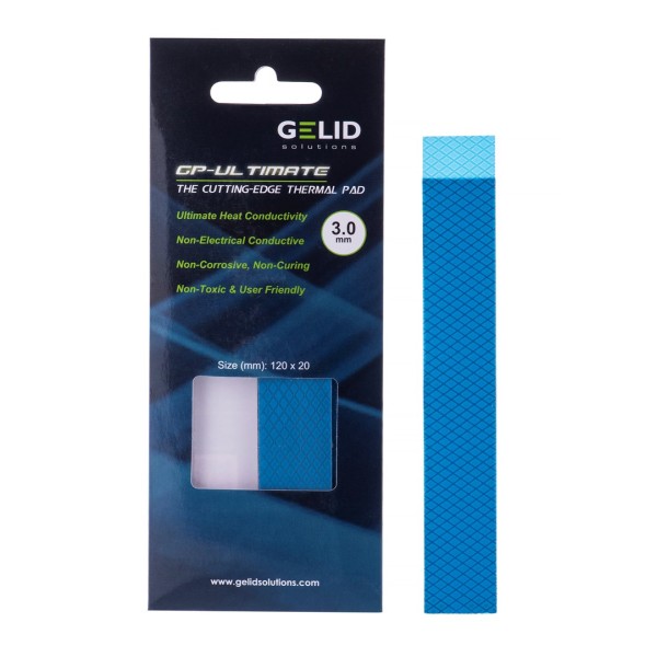 Thermopads Gelid Ultimate 120x20x3.0mm TP-GP04-R-E