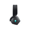 Dell Alienware Tri Mode Wireless Gaming Headset | AW725H | Built-in microphone | Wired/Wireless | Dark Side of the Moon