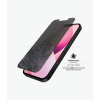 PanzerGlass | Apple | iPhone 13 Mini | Tempered glass | Black | Crystal clear; Resistant to scratches and bacteria; Shock absorbing; Easy to install | Privacy Screen Protector