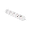 Lanberg Cable Power Strip, 5X French Outlets Quality-Grade Copper, 1.5 m | PS0-05E-0150-W