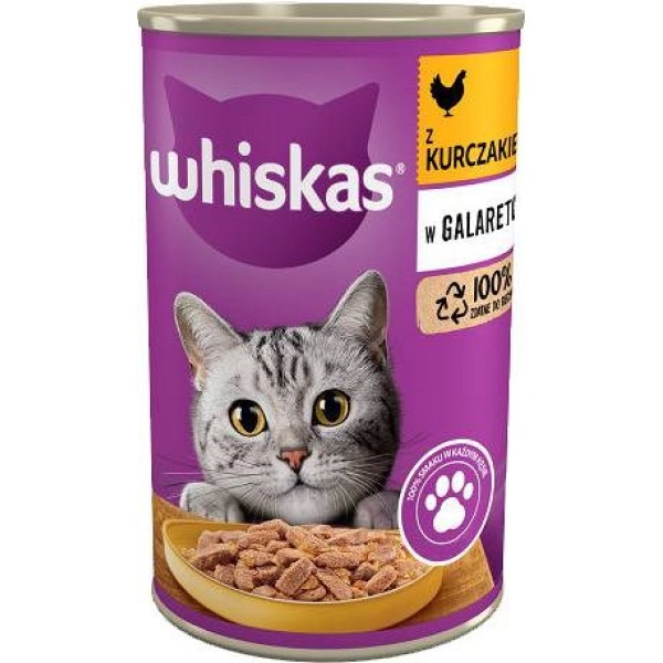 WHISKAS with chicken in jelly - ...