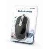 MOUSE USB OPTICAL BLACK/SILVER/MUS-4B-06-BS GEMBIRD