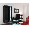 Cama Shelf unit VIGO NEW 180/40/30 black/black gloss